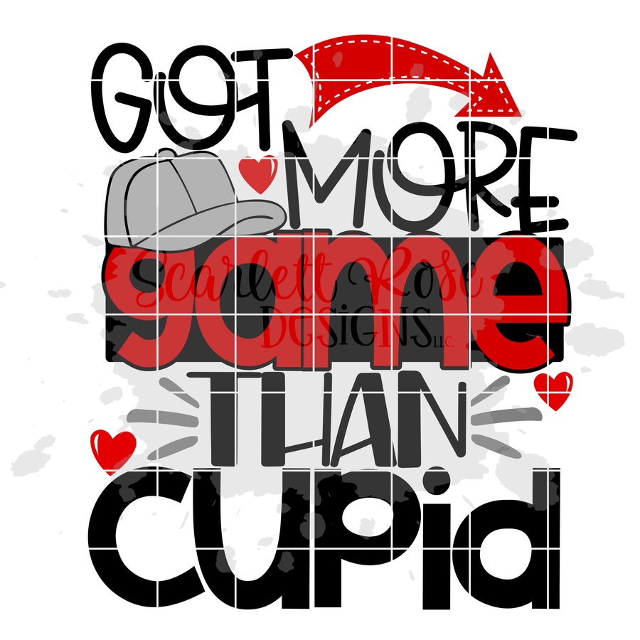 Got More Game than Cupid SVG