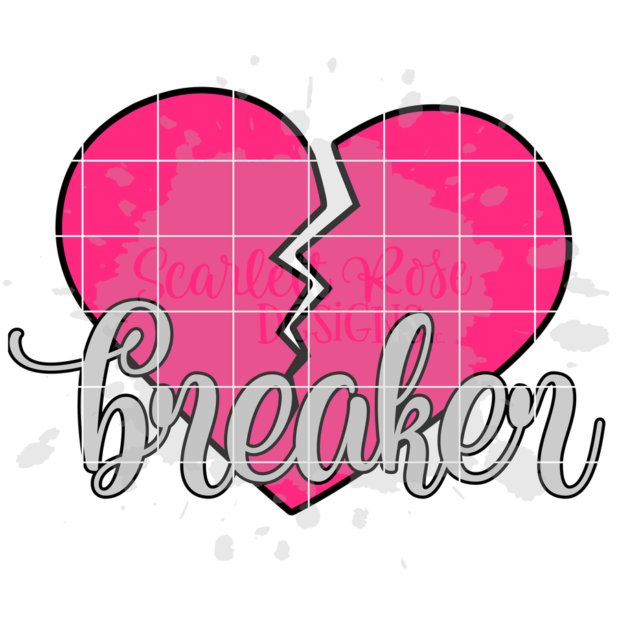 Heart Breaker - (Girl) SVG
