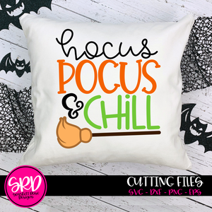 Hocus Pocus & Chill SVG - Color