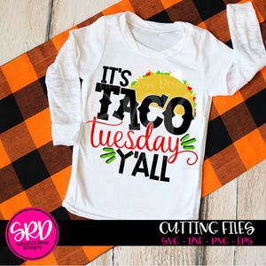 It's Taco Tuesday Y'all SVG