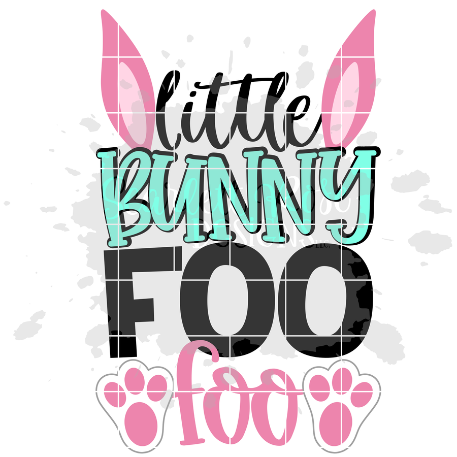 Little Bunny Foo Foo SVG