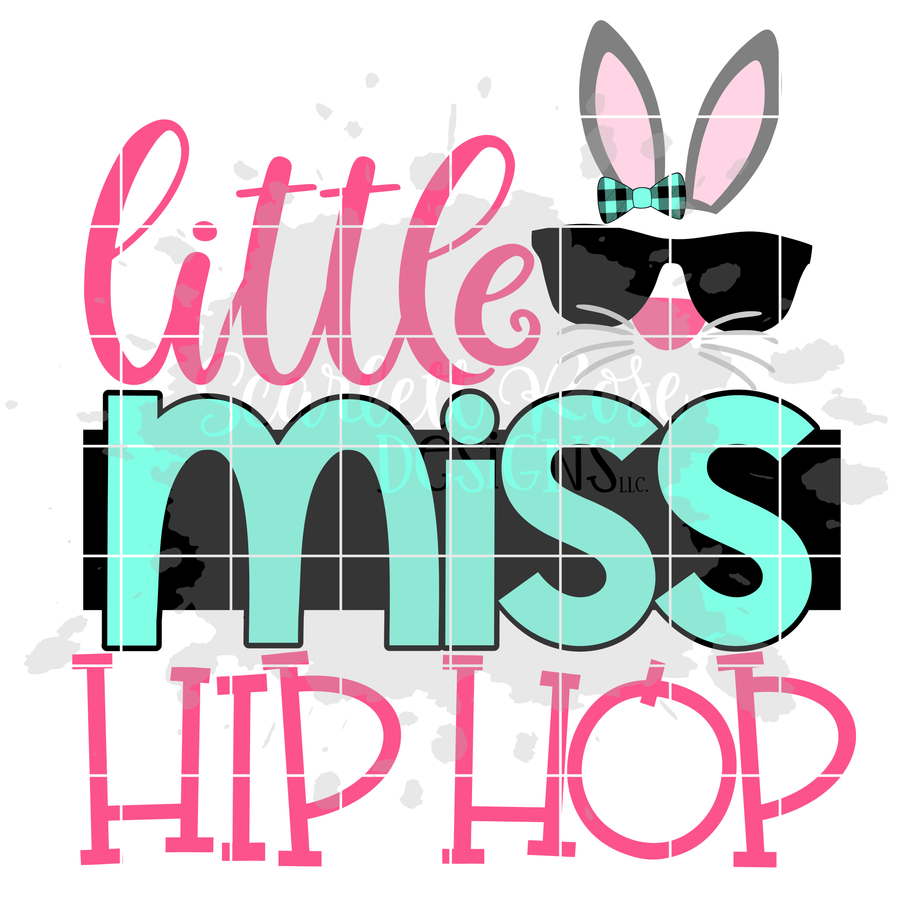 Little Miss Hip Hop SVG