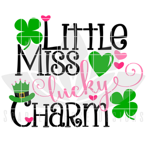 Little Miss Lucky Charm SVG