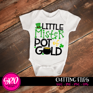 Little Mister Pot of Gold SVG