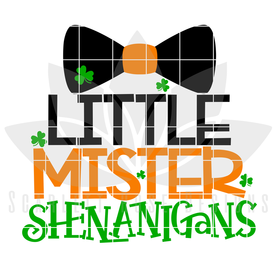 Little Mister Shenanigans SVG