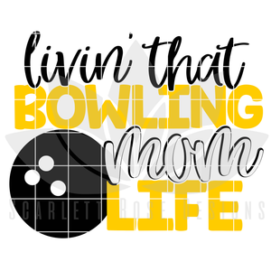 Bowling Dad -Mom SVG SET