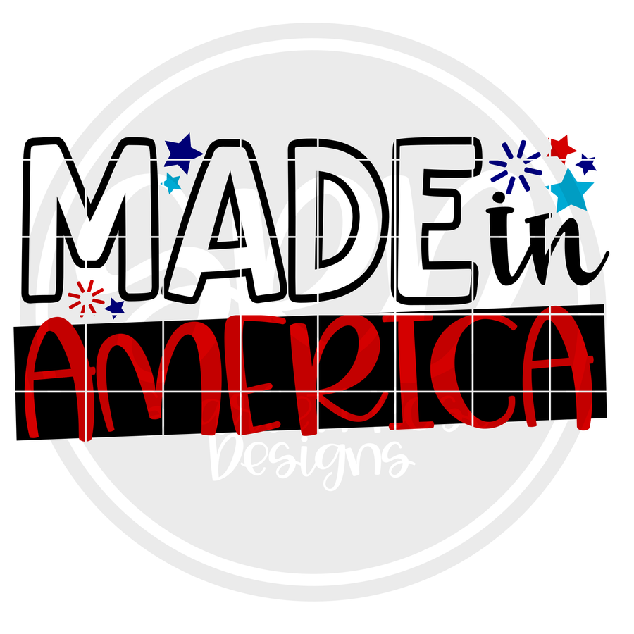 Made in America SVG