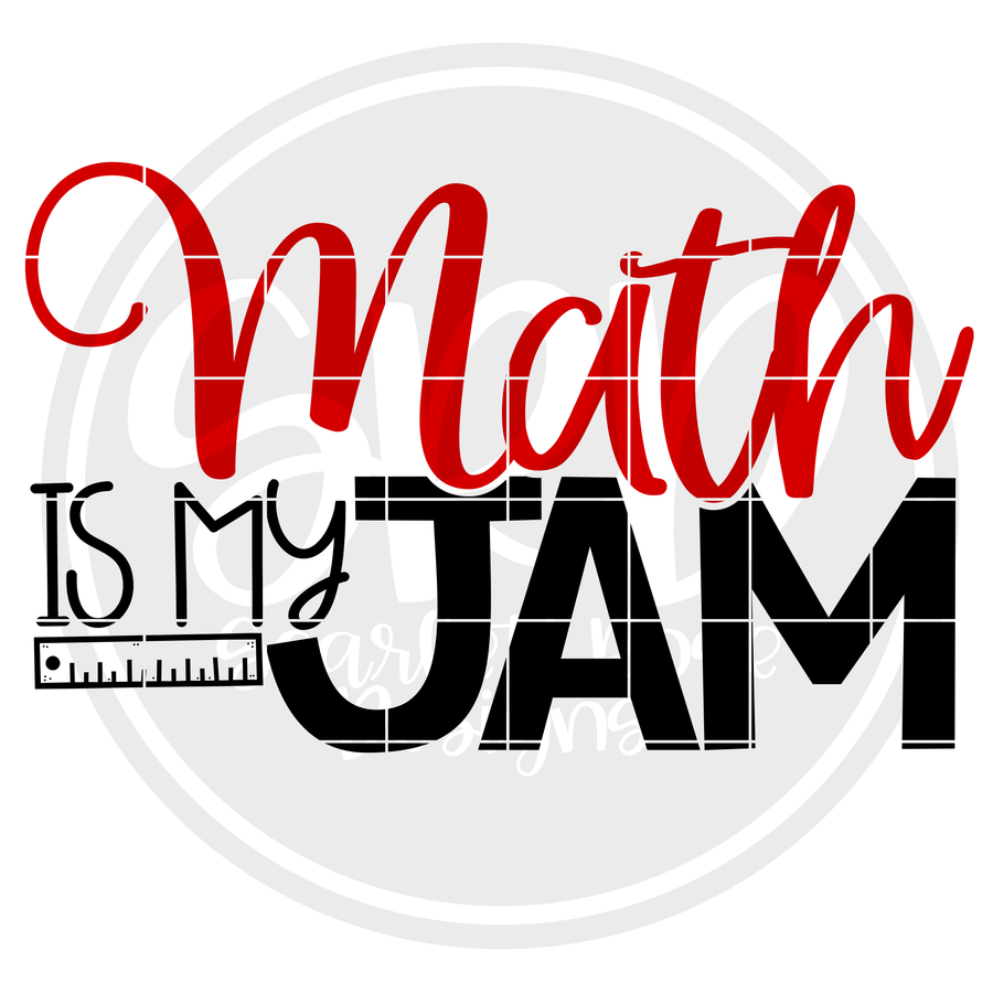 Math is my Jam SVG