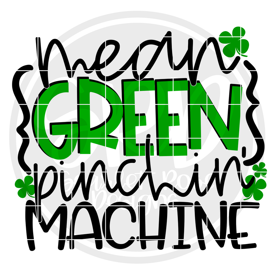 Mean Green Pinchin' Machine SVG