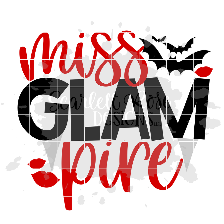 Miss Glam Pire SVG