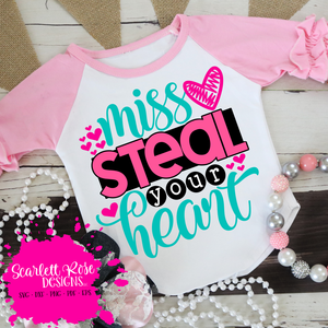 Miss Steal your Heart SVG