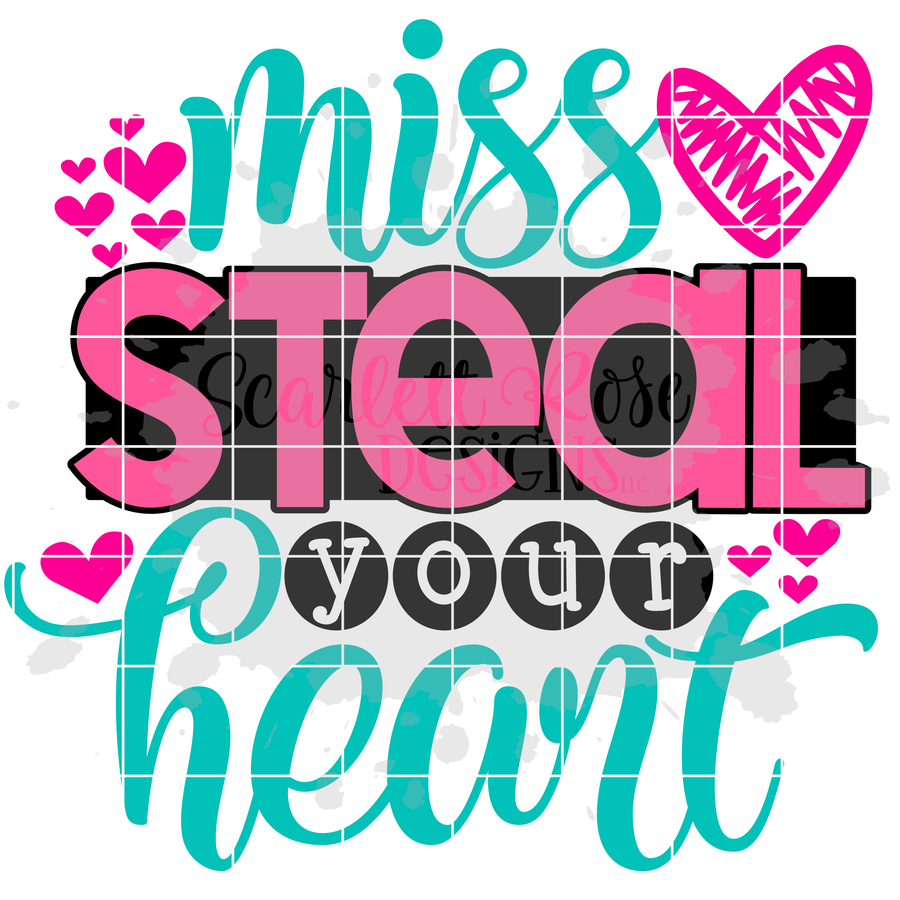 Miss Steal your Heart SVG