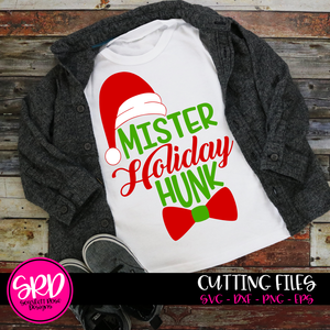 Mister Holiday Hunk SVG