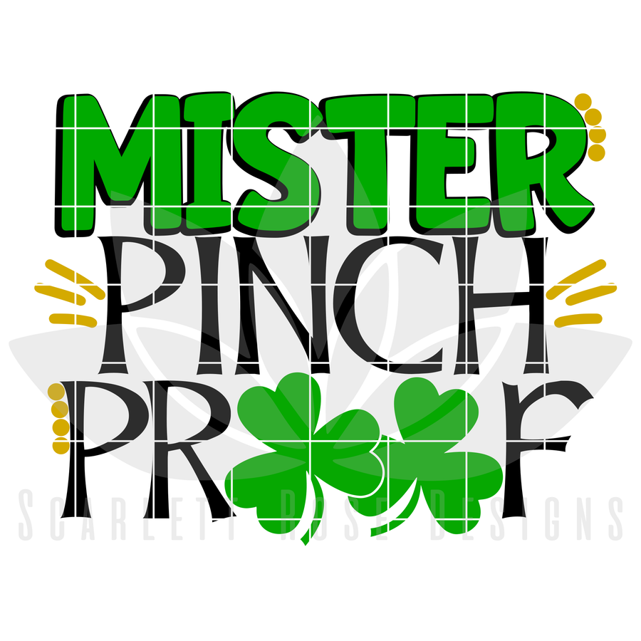 Mister Pinch Proof cut file
