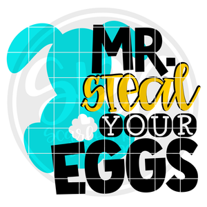 Mr. Steal Your Eggs SVG