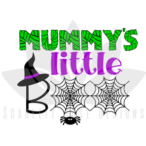 Mummy's Little Boo SVG