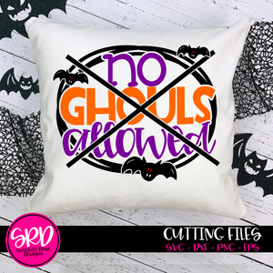 No Ghouls Allowed SVG