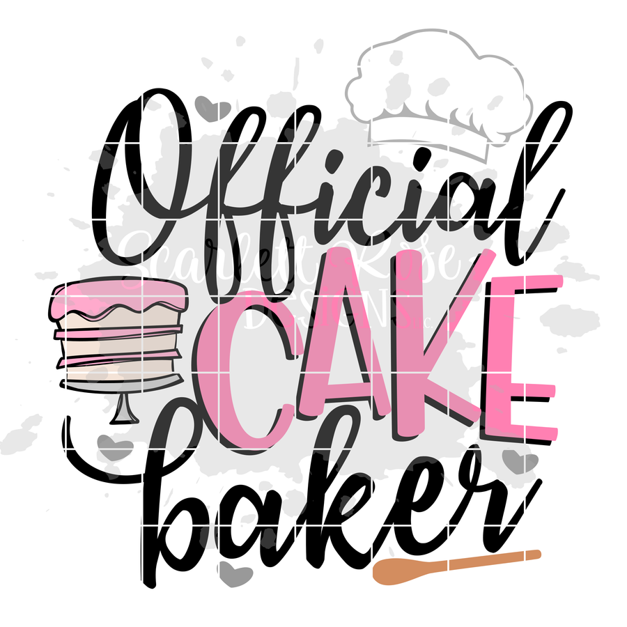 Official Cake Baker SVG