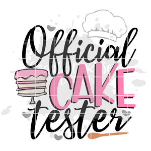 Official Cake Baker - Tester SVG