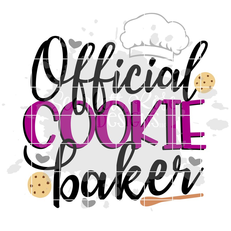 Official Cookie Baker 2018 SVG