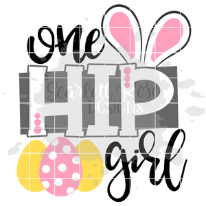 One Hip Girl SVG