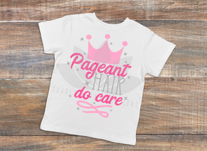 Pageant Queen SVG, Pageant Hair, Do Care cut file