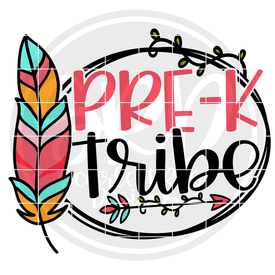 PreK Tribe SVG
