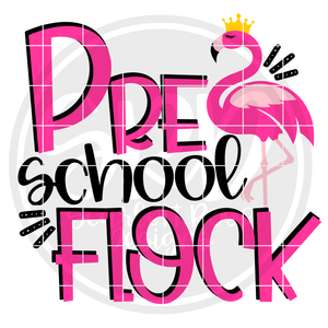 Preschool Flock SVG