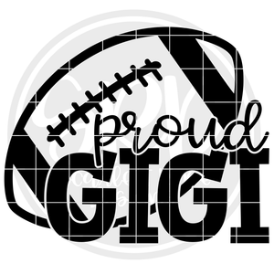 Proud Gigi - Football SVG