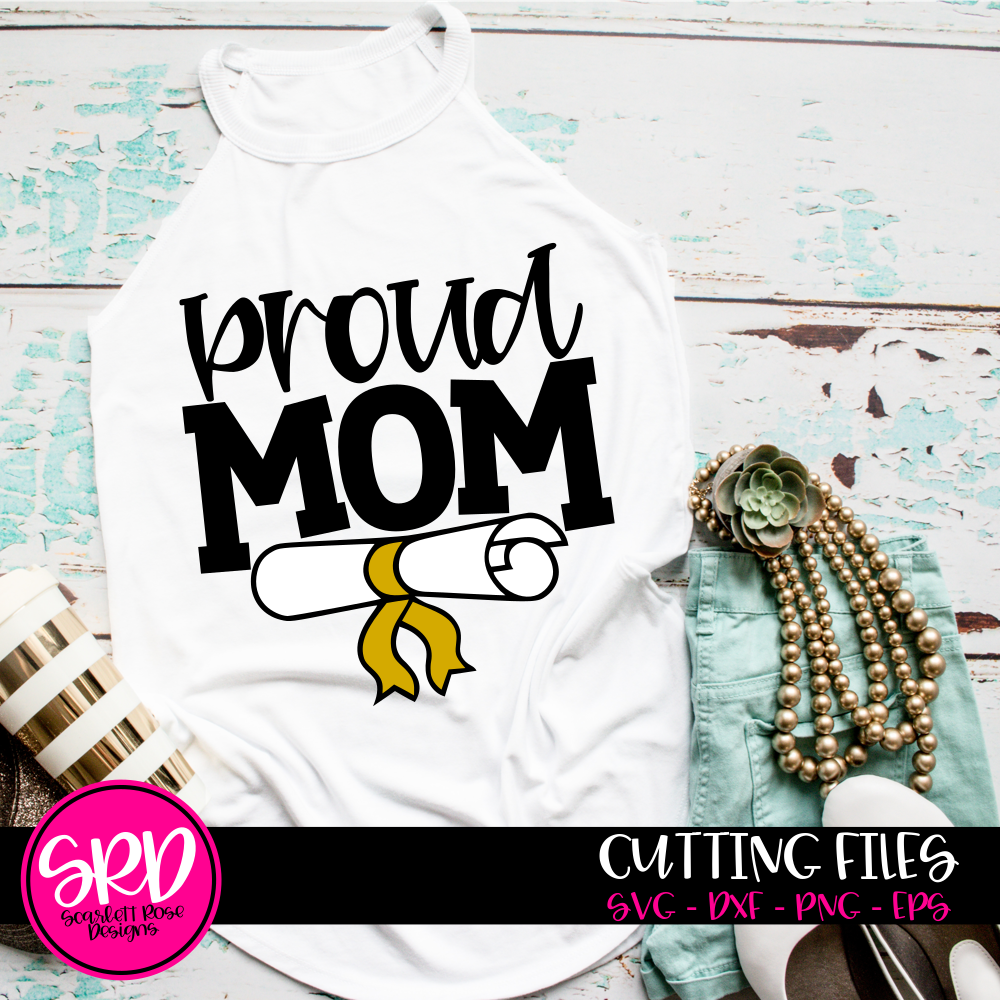 I'm A Proud Mom Gift From Son To Mom Funny Mothers Day Svg Png Dxf Cutting  File – artprintfile