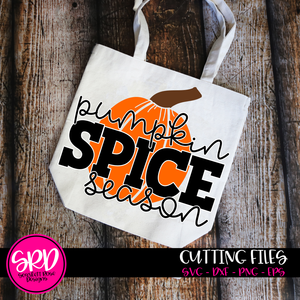 Pumpkin Spice Season SVG
