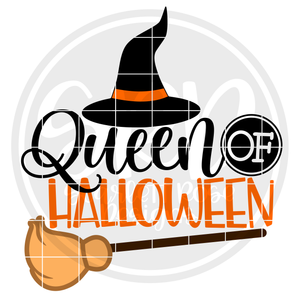 Queen of Halloween SVG - Color