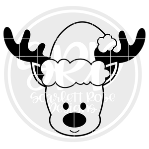 Reindeer Boy 2019 - Black SVG
