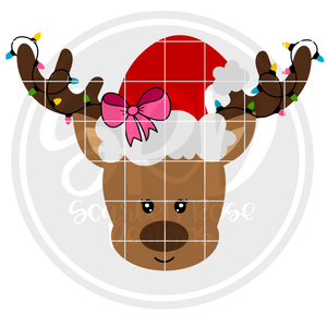 Reindeer Girl 2019 SVG