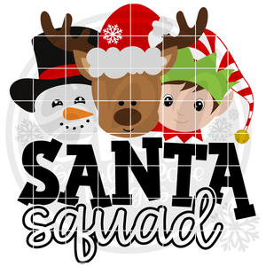 Santa Squad - Boys 2019 SVG