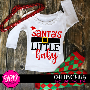 Santa's Little Baby SVG