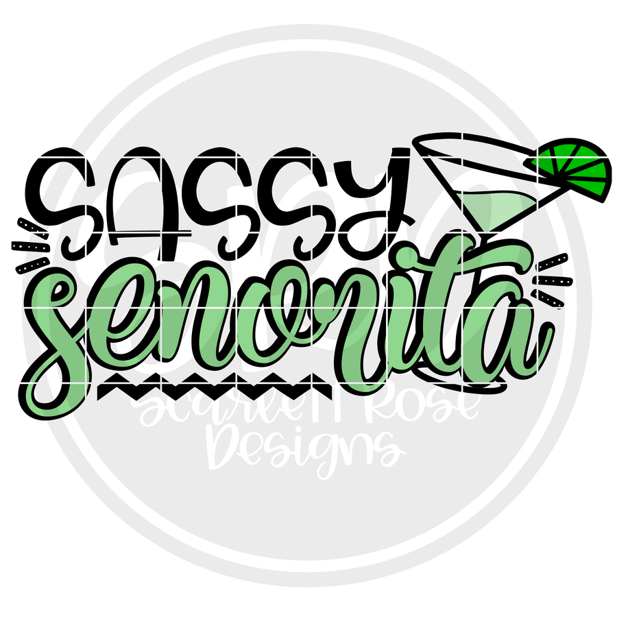 Sassy Senorita SVG