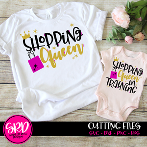 Shopping Queen - In Training SVG
