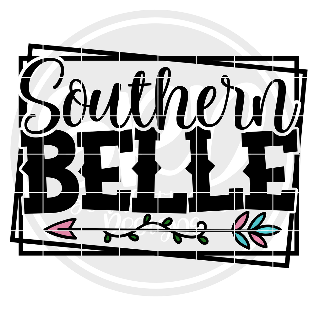 Southern Svg Southern Belle Svg Scarlett Rose Designs 