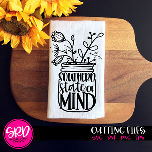 Southern State of Mind - Flowers SVG
