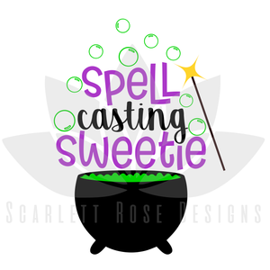 Spell Casting Sweetie SVG