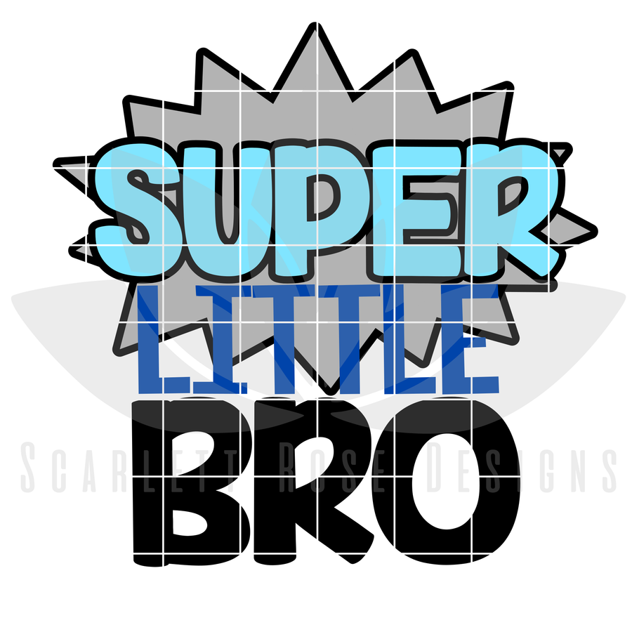 Super Little Brother SVG