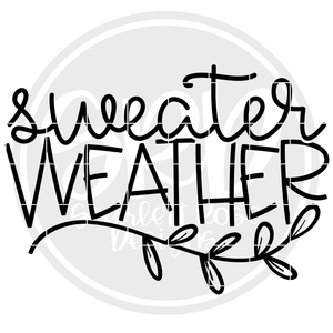 Sweater Weather SVG