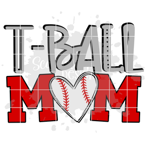 T-ball Mom SVG - Baseball SVG