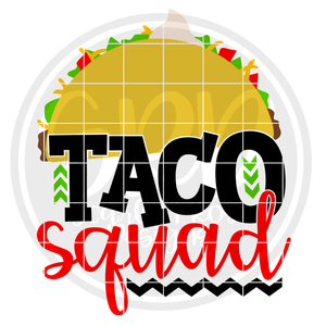 Taco Squad SVG