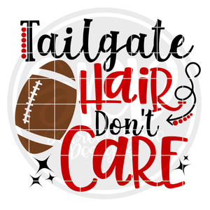 Tailgate Hair, Don't Care SVG