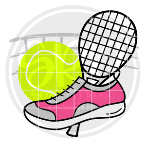 Tennis Gear SVG