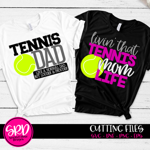 Tennis Dad - Tennis Mom SVG SET