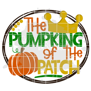 The Pumpking of the Patch SVG