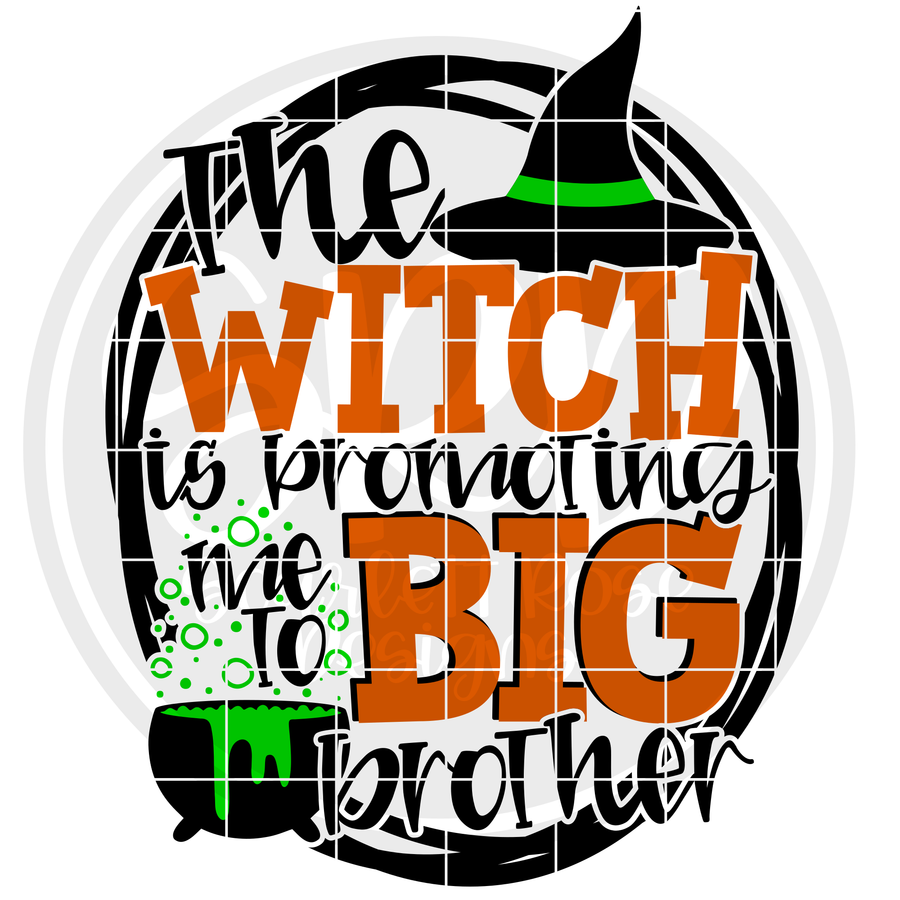 The Witch is Promoting Me to Big Brother SVG